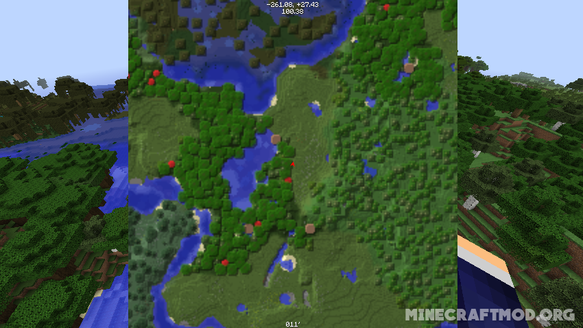 1.7.10 rei s minimap миникарта для minecraft майнкрафт все о minecraft #7