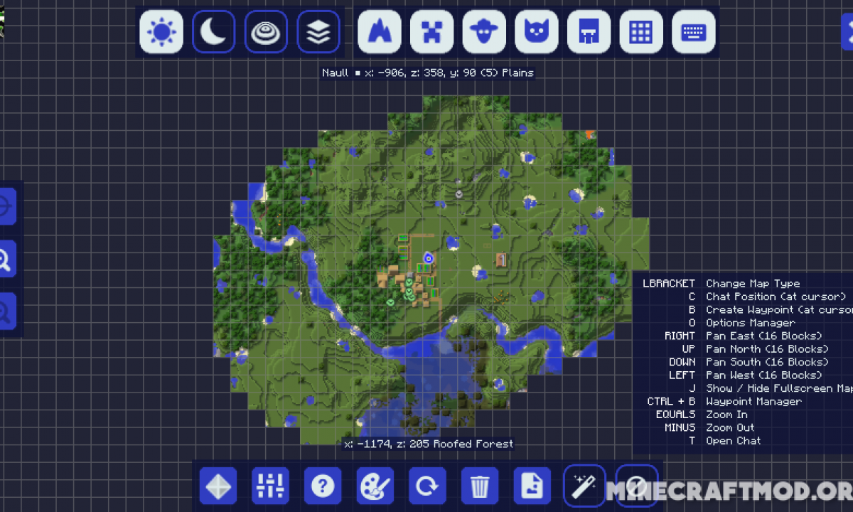 Minecraft mod journey map 1.12.2